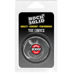 RockSolid by Doc Johnson Cockring The Convex 20 mm Transparent